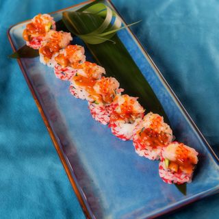 Uramaki special gamberi e ricci