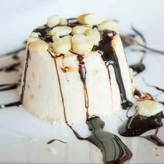 Parfait di mandorla e cioccolato
