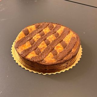 Pastiera Napoletana con gocce di cioccolato