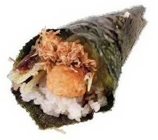 63 Temaki di gambero in tempura 1 pezzo