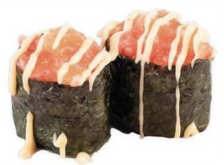 84 Gunkan di spicy salmone 2 pezzi