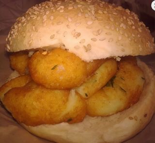 Panino con crocchette