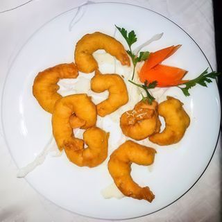 Gamberi fritti