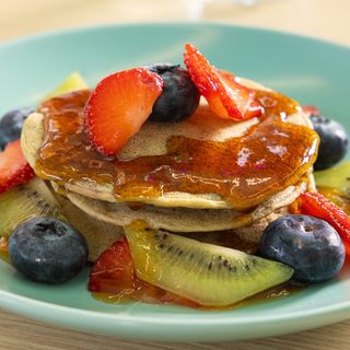 3 dischi pancake vegano