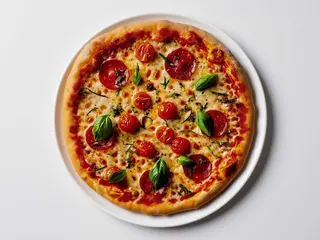 Pizza con verdure