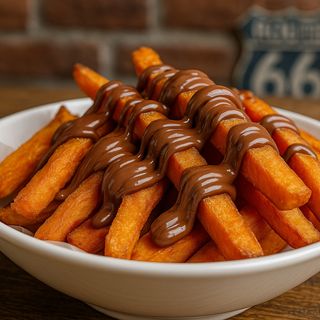 Nutella Sweet Potato Bomb