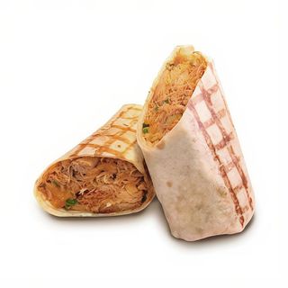 Pulled pork wrap