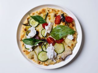 Focaccia stracciatella