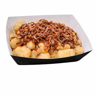 Gnocchi fritti con pulled pork