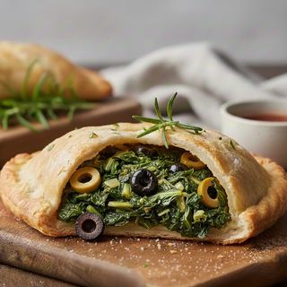 Empanadas scarola e olive