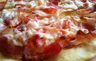 Pancetta e scamorza