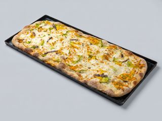 Fiori di zucca e alici alla pala