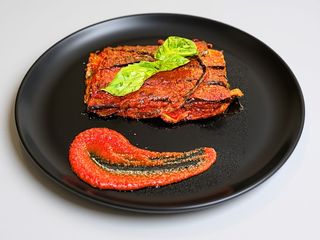 parmigiana di melanzane rossa