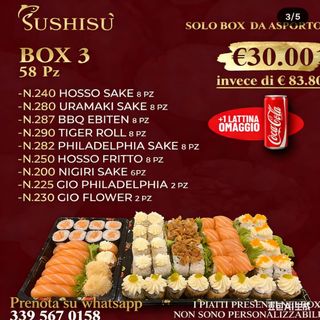 BOX SUSHI 3  58PZ