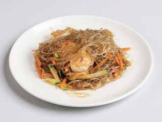 47. Spaghetti di soia frutti di mare misto