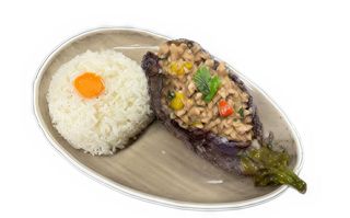 70 Khao pad Kraprao Musap