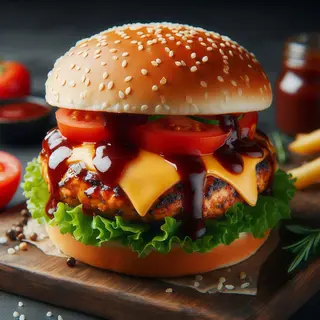 Menù BBQ burger
