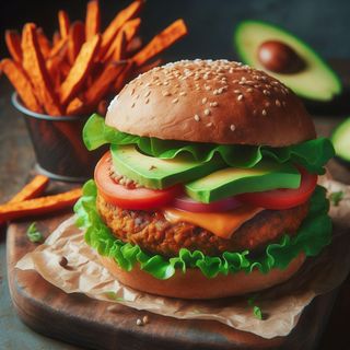 Menù veg burger