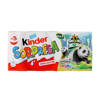 KINDER SORPRESA X3 60 g.