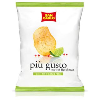 SAN CARLO PIU' GUSTO LIME E PEPE ROSA 70g..