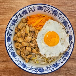 Bibimbap Pollo Agrodolce