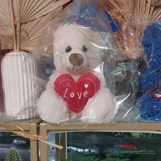 Peluche bianco