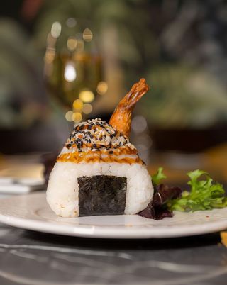 Onigiri gamberi fritti