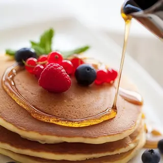 Pancake sciroppo d'acero 