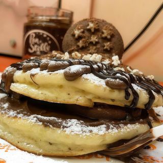 Pancake pan di stelle