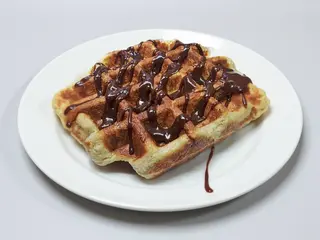 Waffle nutella 