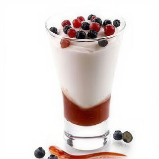 Yogurt e frutti di bosco