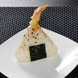 Onigiri Tempura gamberi