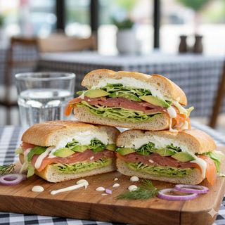 Panino al Salmone