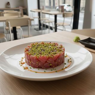 Tartare di tonno pistacchio
