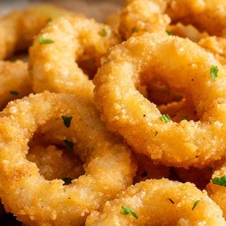 Anelli di calamari fritti in pastella Media 7pz