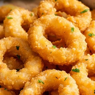 Anelli di calamari fritti in pastella Grandi 9pz