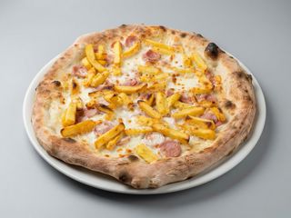 Pizza kebab semplice