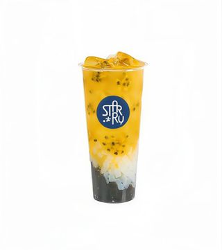 Passion tapioca jelly