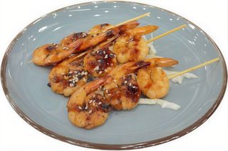 Spiedini di gamberi  3pezzi