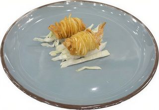 Gamberi laccio di patate