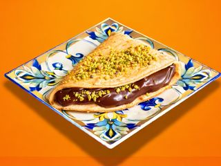 Crepes Speciale - Nutella e pistacchio