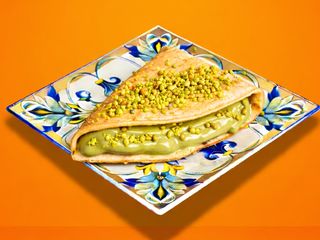 Crepes Pistacchio - Crema di pistacchio e granella pistacchio