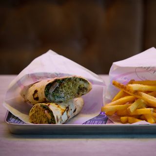 Menù veg wrap