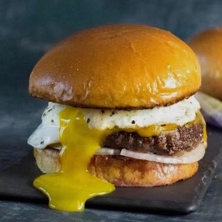 Egg burger
