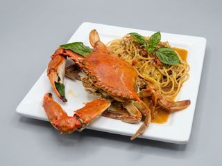 Spaghetti all Granchio