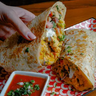 Burrito De Chicharron