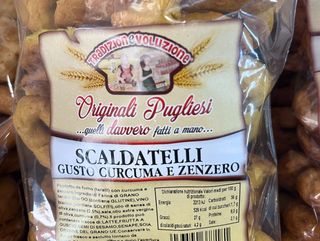 Scaldatelli gusto curcuma e zenzero