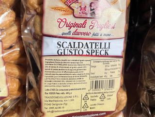 Scaldatelli gusto speck