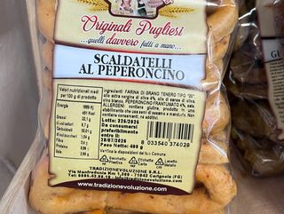 Scaldatelli al peperoncino