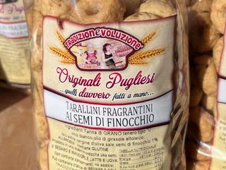 Tarallini fragranti ai semi di finocchio